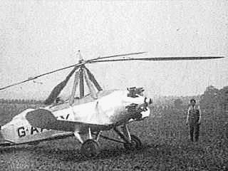 An Autogyro, the Hybrid Airplane/Helicopter