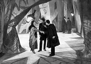 Still shot from Caligari