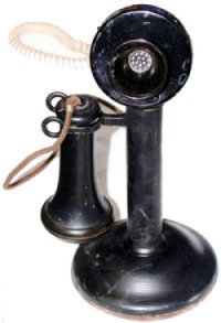 Candlestick telephone