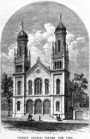 A Chicago church before the fire