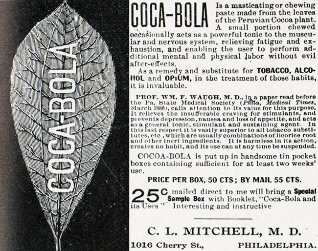 Coca Bola -- cocaine deliver system