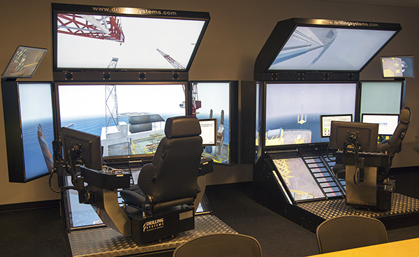 Crane operation simulator