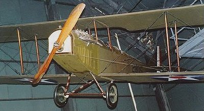 A Curtiss Jenny, Courtesy of the US Air Force Museum
