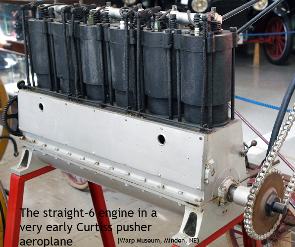 Curtiss Pusher Engine