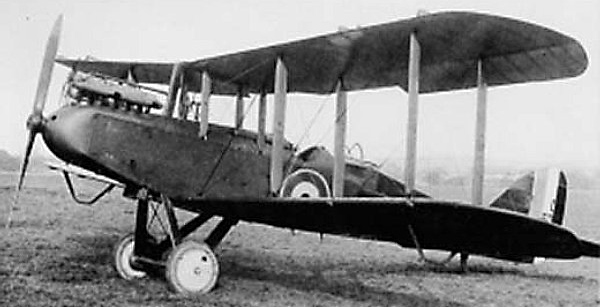 A British WW-I DH.9