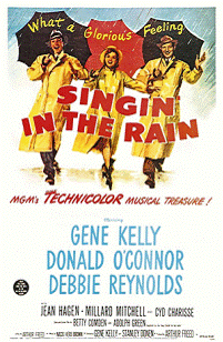 Singing in the Rain movie clip movie poster