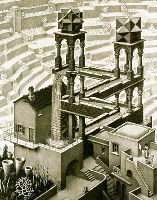 Escher paradox