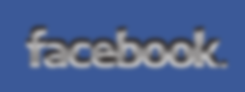 facebook blurry logo