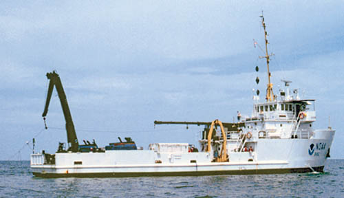 The William Ferrel as a NOAA vessel