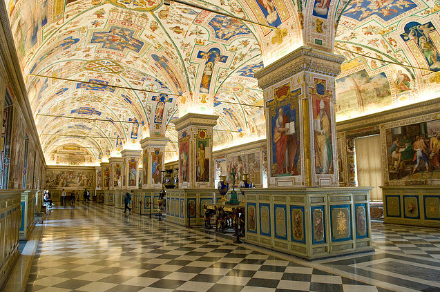 Vatican Library photograph