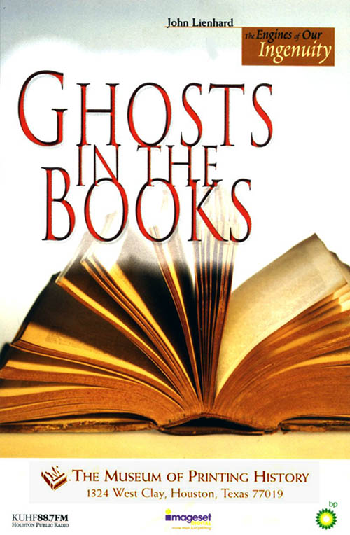 Ghosts in the Books Exhibit