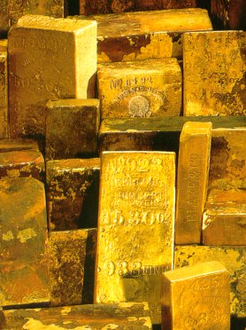 Gold bricks