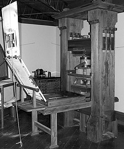 Gutenberg’s printing press