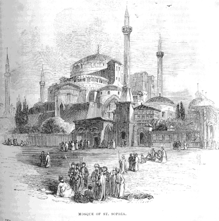 Hagia Sofia Cathedral, serving as a mosque