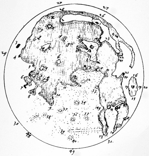 Harriot's Moon map