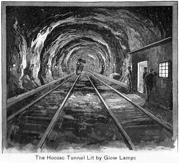 Hoosac Tunnel lighting
