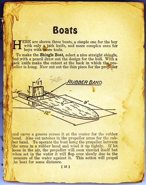 How to make a boat