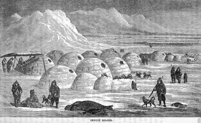 Inuit igloos