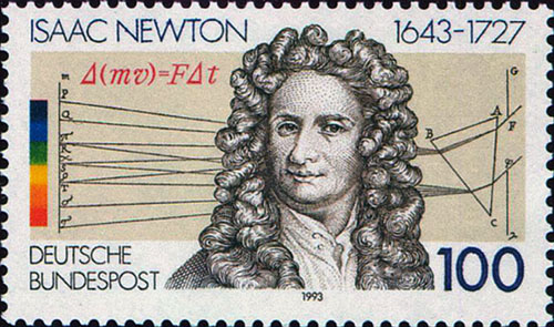 Newton stamp