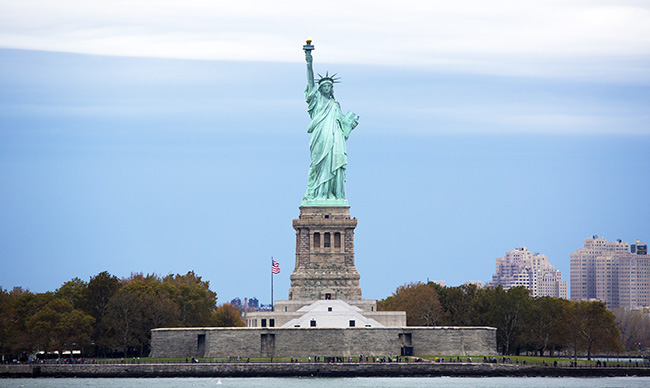 Liberty on Bedloe's Island