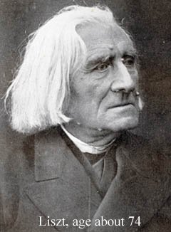 Liszt at 74