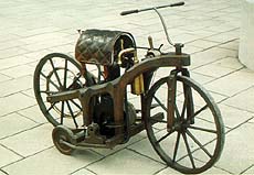 Daimler's first motorcycle
