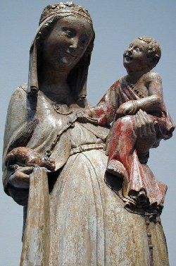 14th Century Madonna and Child, Museum of Fine Arts, Houston
