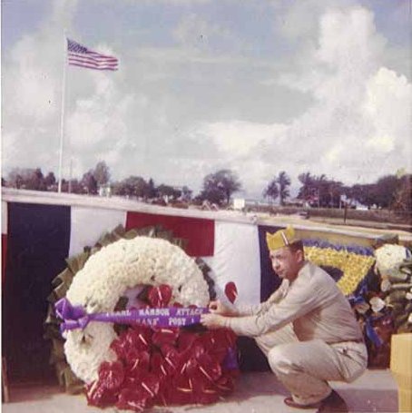 Joseph P. McDonald at Pearl Harbor