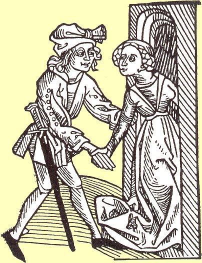 Illustration of medieval romance