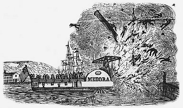 Explosion of the Medora