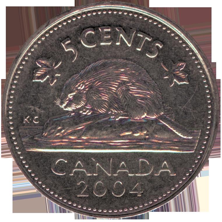 Moneda de 5 céntimos Canadiense