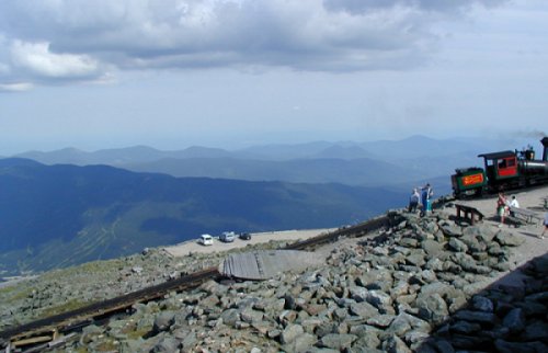 A view from the top of Mount Washington