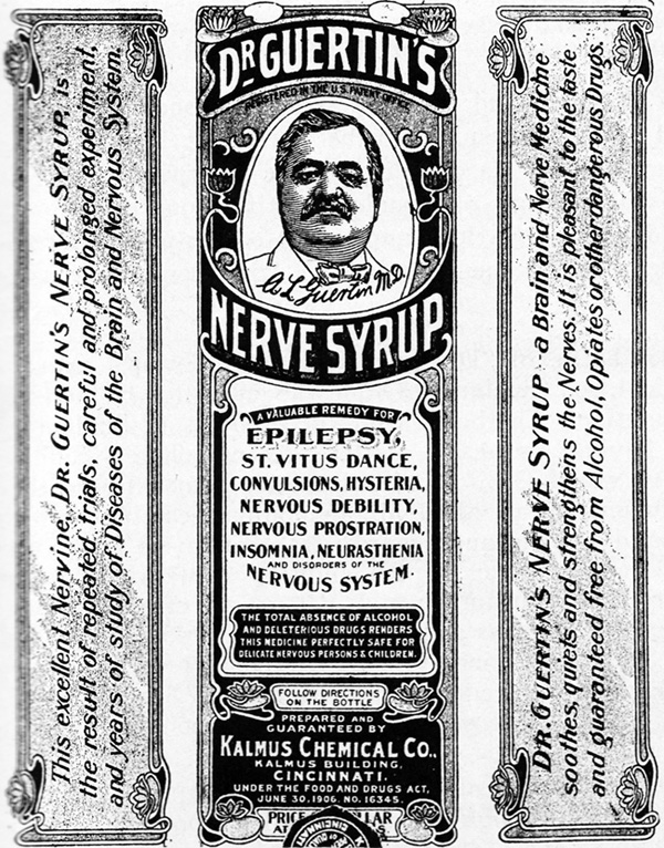 Dr. Guertin's Nerve Syrup