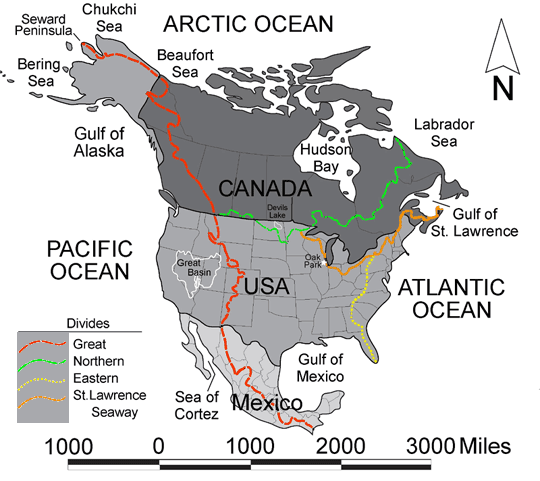 North American Divides