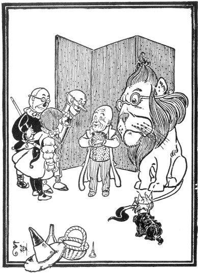 Illustration by W. W. Denslow from The Wonderful Wizard of Oz, 1901