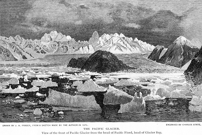 Pacific Glacier, ca. 1879