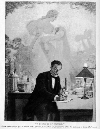 Picture of Pasteur from Munsey's Magazine, May 1897