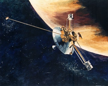 Image of Pioneer 10, courtesy of NASA
