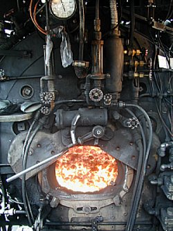 a typical firebox