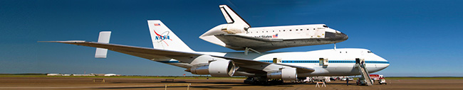 SCA carrying the Shuttle Endeavor