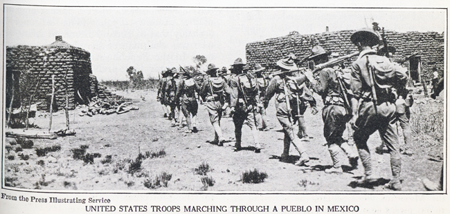 American troops in Mexico