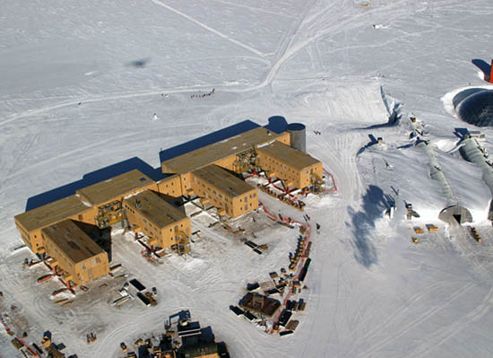 South Pole facilities