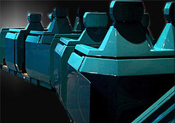 Spaceship Earth ride seats