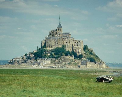 the Abbey at Mont-St-Michel 