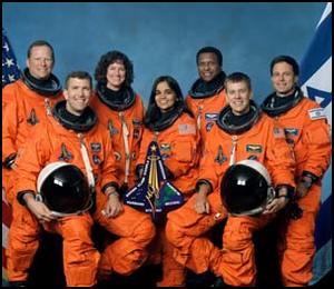 The Crew of Columbia flight STS-107 