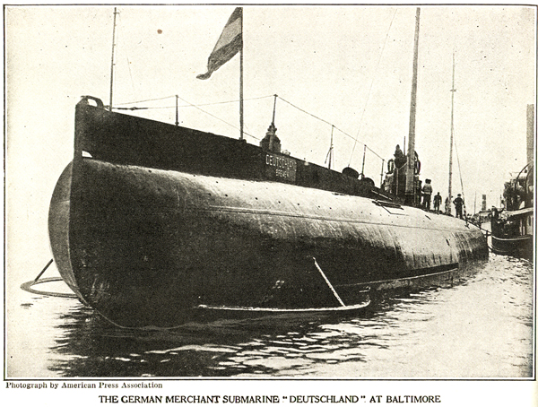 The submarine Deutschland