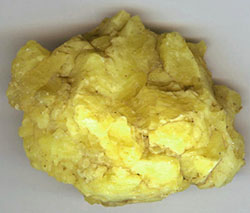 lump of sulfur