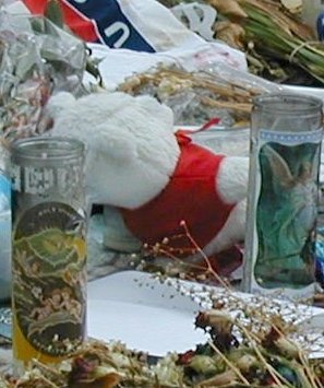 Teddy bear memorial