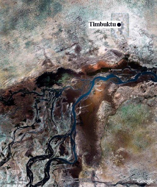 Timbuktu and the Niger River