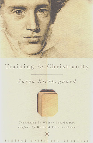 Training in Christianity book cover picture